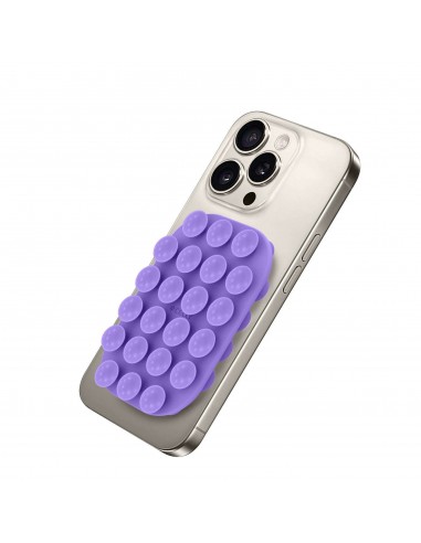 Celly FIXSQUARE Ventosa para Smartphone Violeta