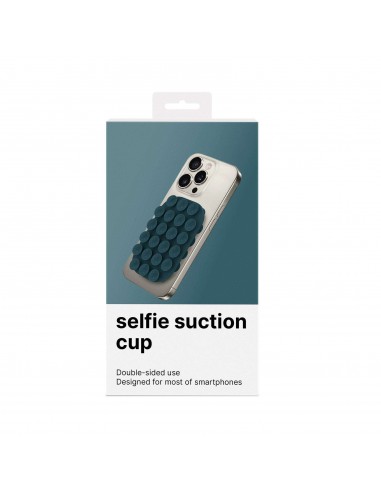 Celly FIXSQUARE Ventosa para Smartphone Azul