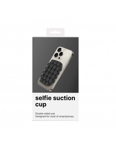 Celly FIXSQUARE Ventosa para Smartphone Negra