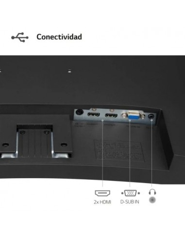 LG 32MR50C-B 31.5" LED FullHD 100Hz FreeSync Monitor Curvo