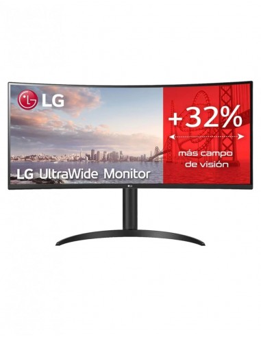 LG 34WP75CP-B Ultrawide WQHD 34" Monitor Curvo