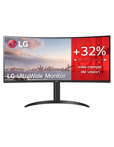 LG 34WP75CP-B Ultrawide WQHD 34" Monitor Curvo