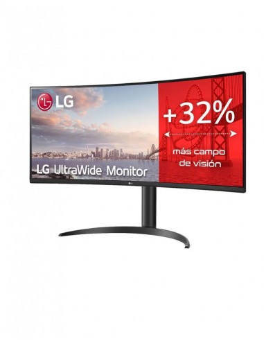 LG 34WP75CP-B Ultrawide WQHD 34" Monitor Curvo