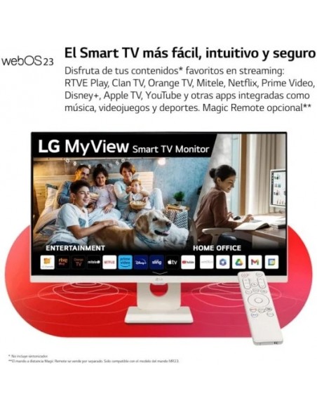 LG MyView Smart 27SR50F-W 27" LED IPS FullHD Monitor
