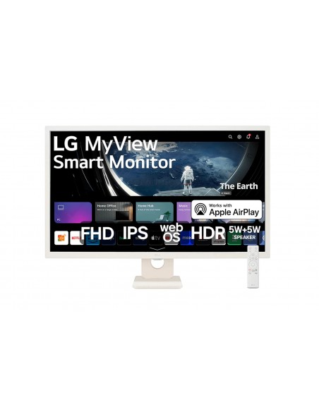 LG MyView Smart 27SR50F-W 27" LED IPS FullHD Monitor