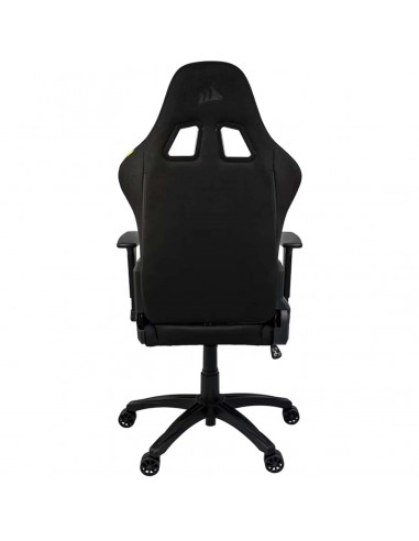 Corsair TC100 RELAXED Silla Gaming con Cojín y Almohada Cervical Negra/Roja