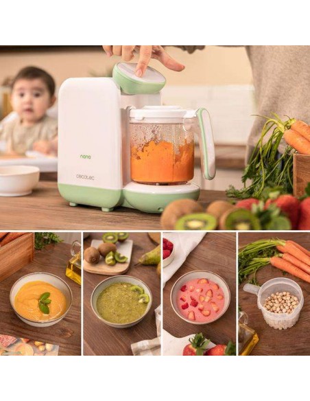 Cecotec Nana BabyCare FoodProcessor Robot de Cocina para Bebé
