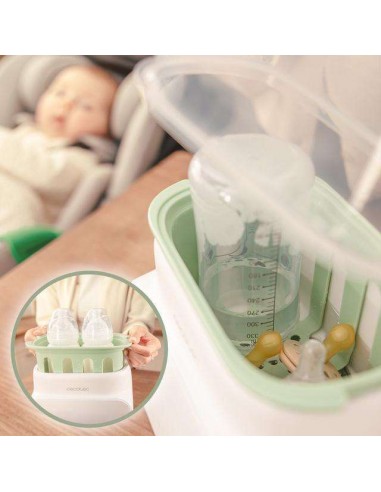 Cecotec Nana BabyCare Double BottleWarmer Calienta Biberones Doble con Pantalla