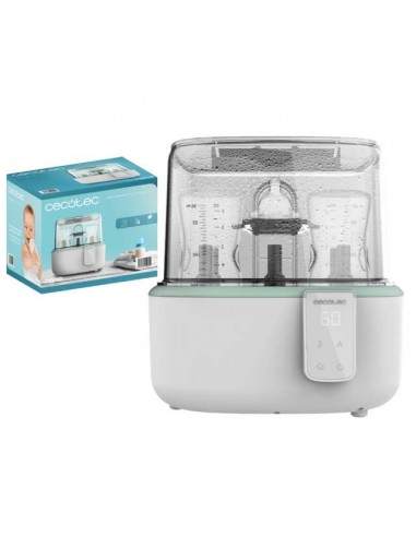 Cecotec Nana BabyCare DigitalSterilizer Esterilizador Digital para hasta 6 Biberones, con Soporte de Tetinas