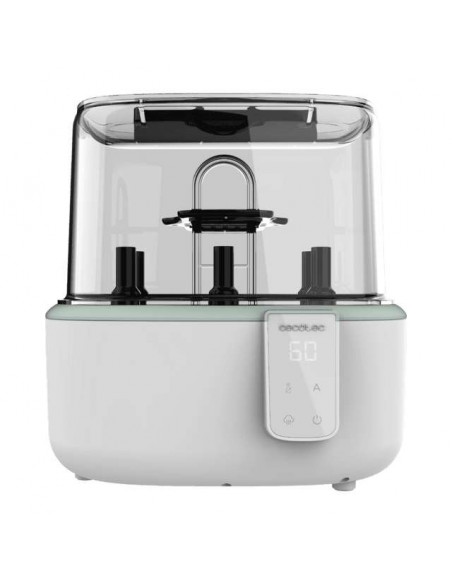 Cecotec Nana BabyCare DigitalSterilizer Esterilizador Digital para hasta 6 Biberones, con Soporte de Tetinas