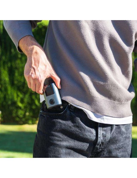 Cecotec Mini Air Max Inflador Eléctrico Compacto. Doble batería de 600mAh hasta 150psi