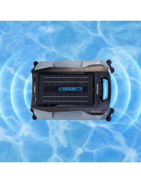 Cecotec Conga Pooldroid AquaSkater Solar, 16h Autonomía, Robot limpiapiscinas