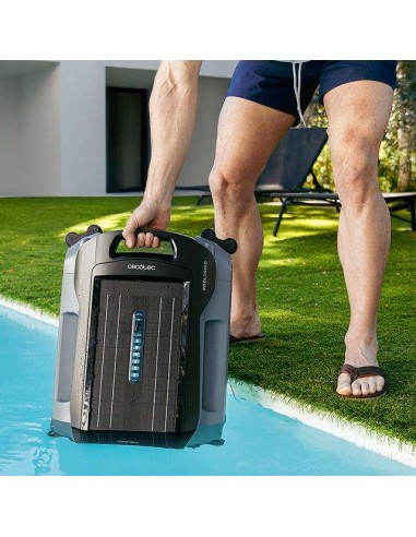 Cecotec Conga Pooldroid AquaSkater Solar, 16h Autonomía, Robot limpiapiscinas