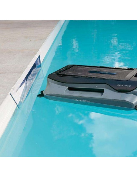 Cecotec Conga Pooldroid AquaSkater Solar, 16h Autonomía, Robot limpiapiscinas