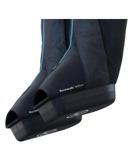 Therabody RecoveryAir JetBoots Masajeador de Medias Negro Small