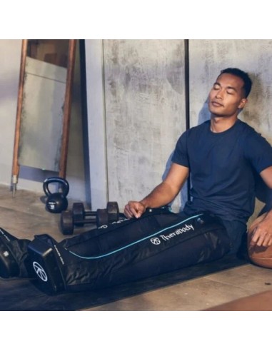 Therabody RecoveryAir JetBoots Masajeador de Medias Negro Small