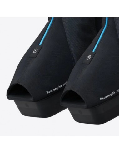 Therabody RecoveryAir JetBoots Masajeador de Medias Negro Small