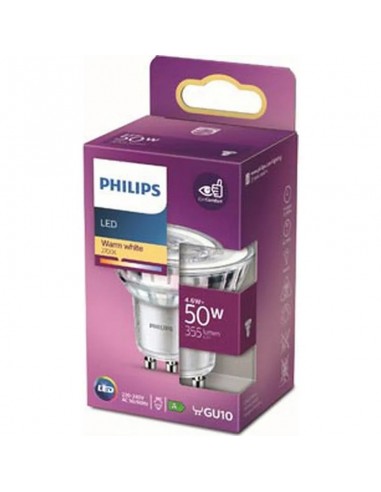 Philips Foco LED Dicroica 50W GU10 355 Lúmenes 2700K