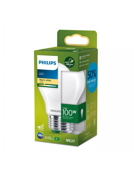 Philips Bombilla LED Classic UltraEfficient 100W E27 A70 1535 Lúmenes 2700K