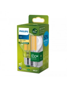 Philips Bombilla LED Classic UltraEfficient 100W E27 A70, 1535 Lúmenes 2700K
