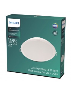 Philips Downlight LED Meson Empotrable 23.5W 215mm 2550 Lúmenes 4000K