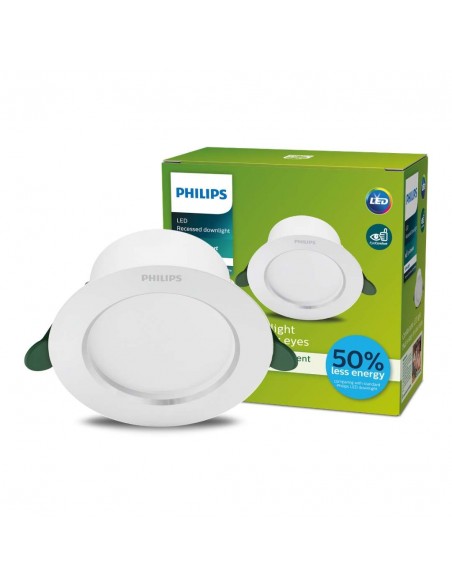 Philips Downlight LED Diamond Cut UltraEfficient 6.5W 1050 Lúmenes 4000K