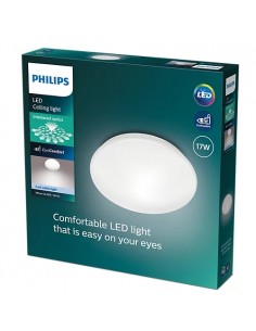 Philips Plafón Techo LED Redondo Moire 17W 1900 Lúmenes 4000K