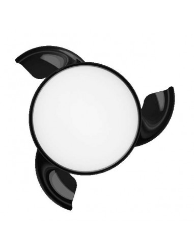 Cecotec EnergySilence Aero 4280 Invisible Black. Ventilador de Techo con Aspas Retráctites y Lámpara