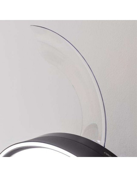Cecotec EnergySilence Aero 4280 Invisible Black. Ventilador de Techo con Aspas Retráctites y Lámpara