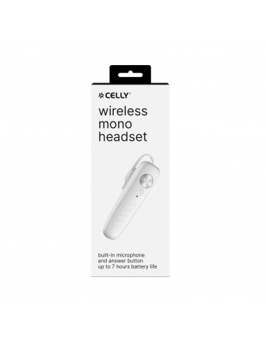 Celly BH20 Auriculares Bluetooth Mono Blanco