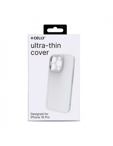 Celly SPACE Funda Apple iPhone 16 Pro Blanca