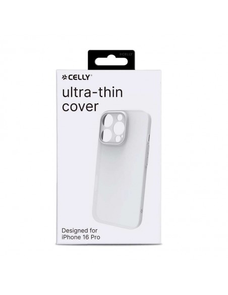 Celly SPACE Funda Apple iPhone 16 Pro Blanca