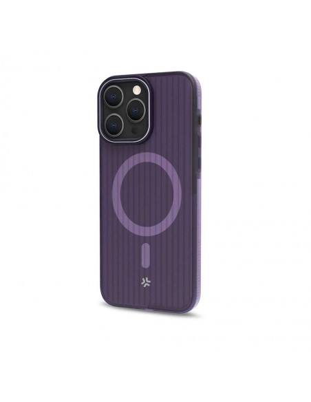 Celly MAGSUIT Funda Semitransparante Apple iPhone 16 Violeta