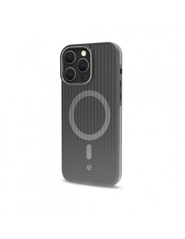 Celly MAGSUIT Funda Semitransparante Apple iPhone 16 Pro Max Negra