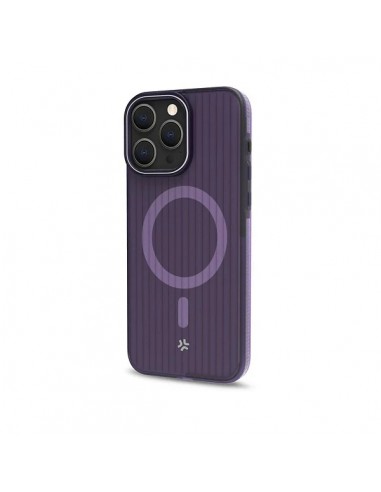 Celly MAGSUIT Funda Semitransparante Apple iPhone 16 Pro Max Violeta
