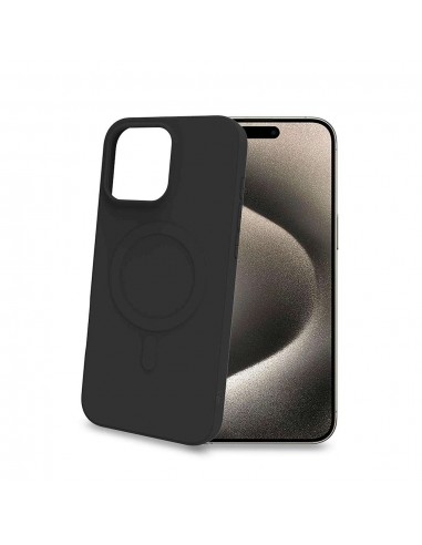 Celly CROMOMAG Funda MagSafe Apple iPhone 16 Pro Max Negra