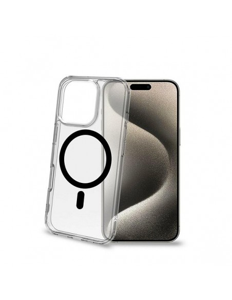 Celly GELSKINMAG Funda Transparente Magsafe Apple iPhone 16 Pro