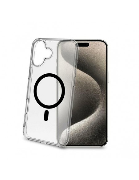 Celly GELSKINMAG Funda Transparente Magsafe Apple iPhone 16 Plus