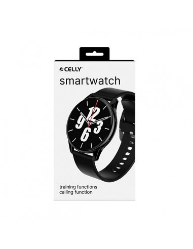 Celly TRAINERFLOW Smartwatch Deportivo Negro