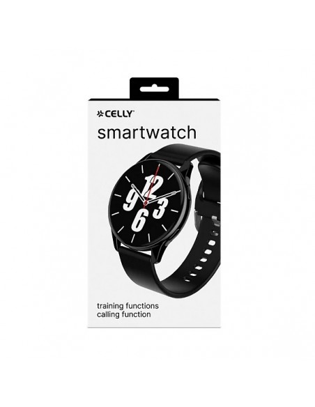 Celly TRAINERFLOW Smartwatch Deportivo Negro