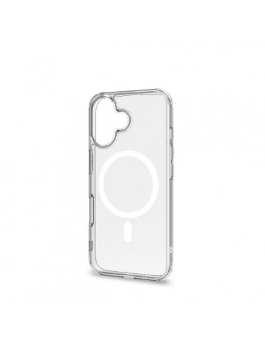 Celly GELSKINMAG Funda Transparente MagSafe Apple iPhone 16 Blanca