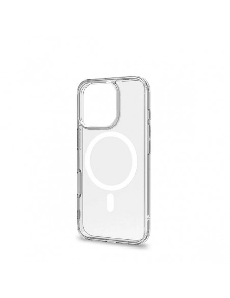 Celly GELSKINMAG Funda Transparente MagSafe Apple iPhone 16 Pro Blanca