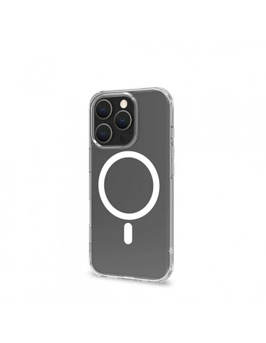 Celly GELSKINMAG Funda Transparente MagSafe Apple iPhone 16 Pro Blanca