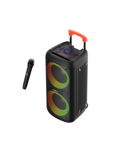 Celly PARTYSPEAKERWLM Altavoz Inalámbrico de 40W con Micrófono Inalámbrico