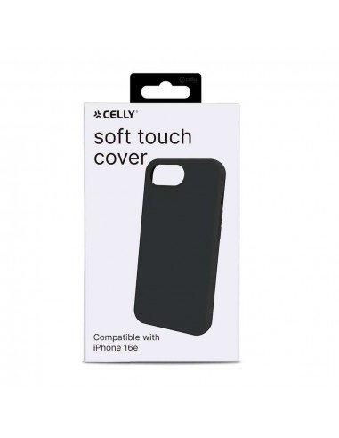Celly CROMO Funda Apple iPhone 16e Negra