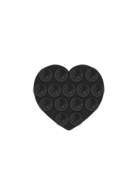 Celly FIXHEART Ventosa para Smartphone Negra