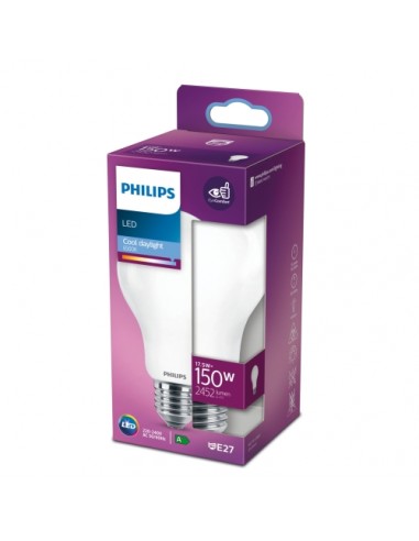 Philips Bombilla LED Classic 120W E27 A67, 2452 Lúmenes 6500K