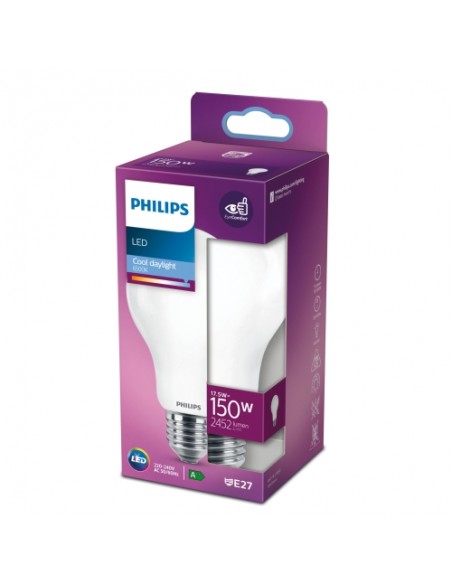 Philips Bombilla LED Classic 120W E27 A67, 2452 Lúmenes 6500K