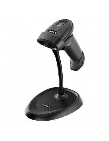 Nilox NSXC1DW Lector de Códigos de Barras Inalámbrico 1D Negro