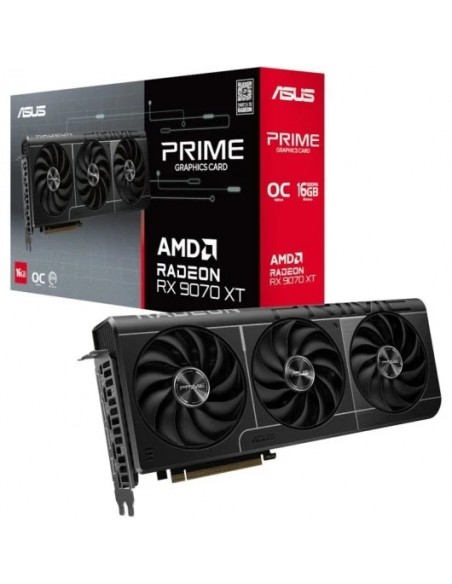 Asus PRIME AMD Radeon RX 9070 XT OC 16GB GDDR6 FSR 4 Tarjeta Gráfica